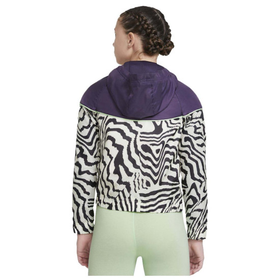 Nike Παιδική ζακέτα SportsWear G aop windrunner